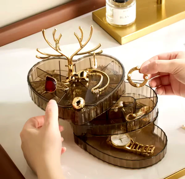 3L Acrylic Deer Jewelry Organizer