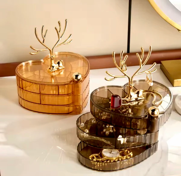 3L Acrylic Deer Jewelry Organizer