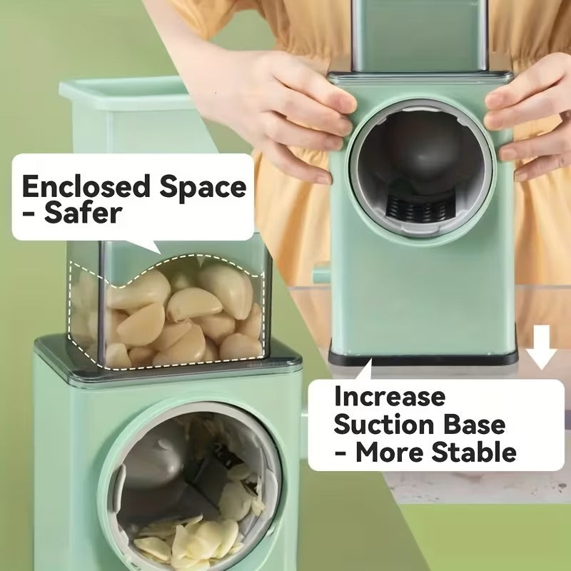 3 in 1 Multi Function Vegetable Cutter Stainless Steel Panel