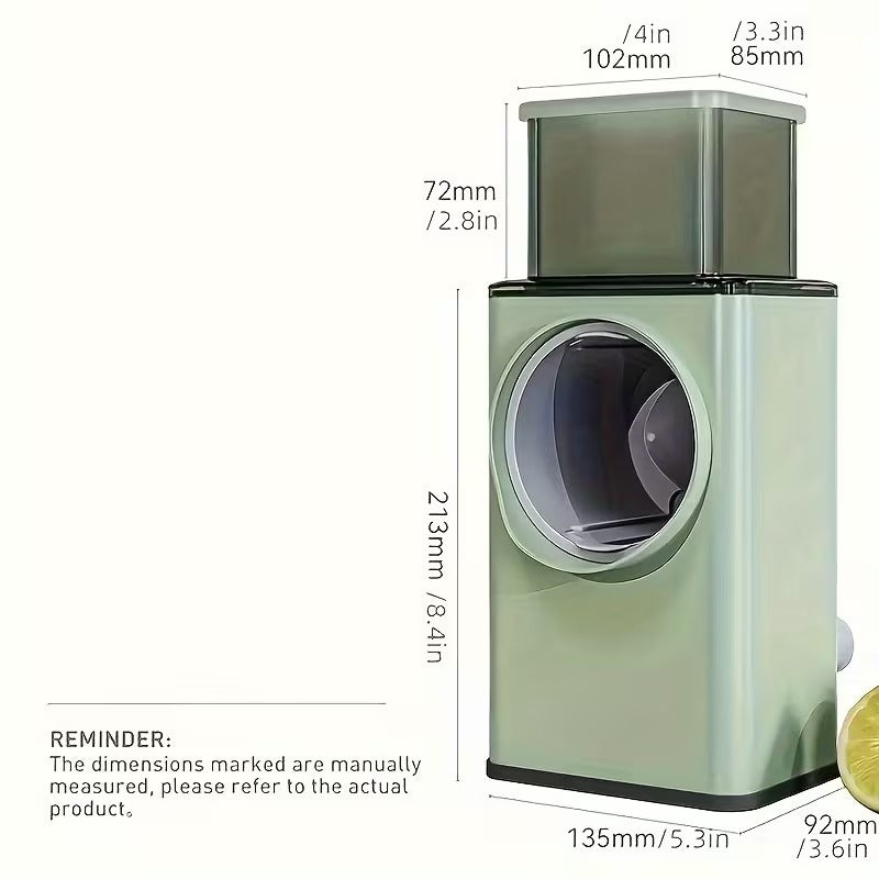 3 in 1 Multi Function Vegetable Cutter Stainless Steel Panel