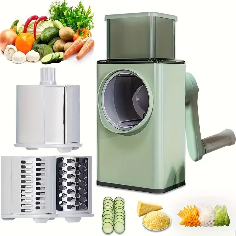 3 in 1 Multi Function Vegetable Cutter Stainless Steel Panel