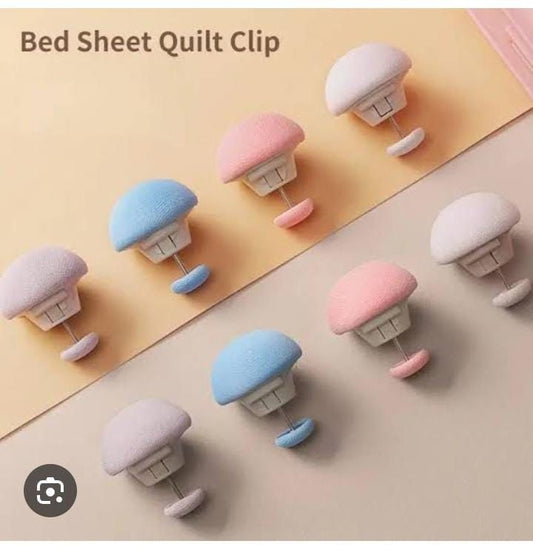 Premium Bed Sheet Quilt Clips Pack of 2