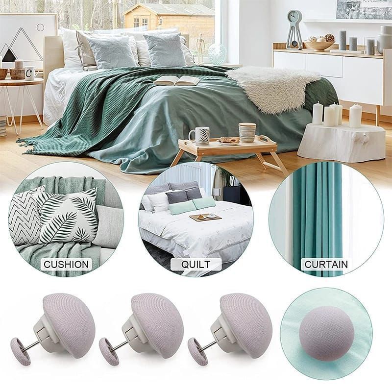 Premium Bed Sheet Quilt Clips Pack of 2